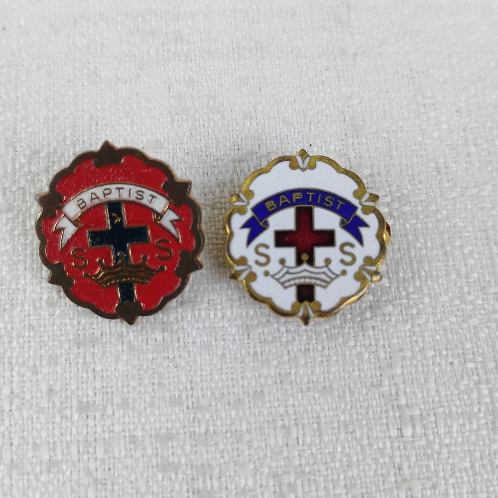 Baptist S.S. Enamel Pins